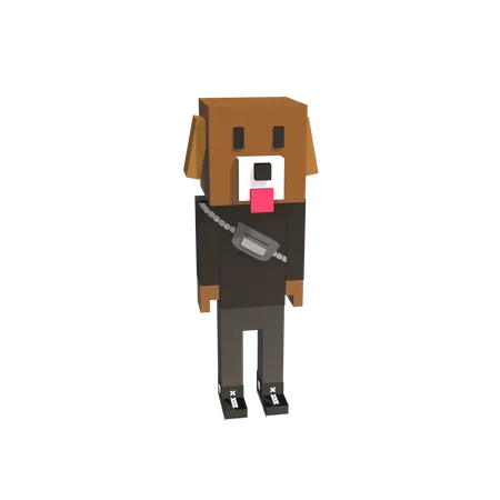 Cachorro  3D Icon