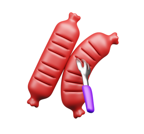 Cachorro-quente  3D Icon