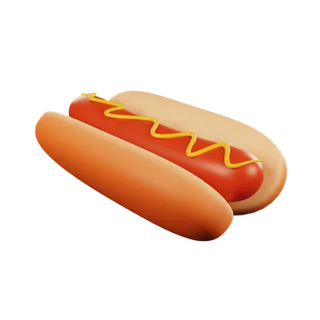O 3 D Hotdog Apresenta Uma Salsicha Perfeitamente Grelhada Aninhada Em Um Pao Fofo Coberta Com Uma Mistura De Ingredientes Vibrantes E Saborosos De Vegetais Coloridos A Molhos Picantes Cada Elemento E Estrategicamente Colocado Para Criar Um Perfil De Sabor Visualmente Atraente E Tentador A Combinacao De Texturas E Sabores Garante Uma Experiencia Deliciosa A Cada Mordida 3D Icon
