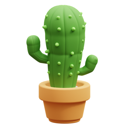 Cacto  3D Icon