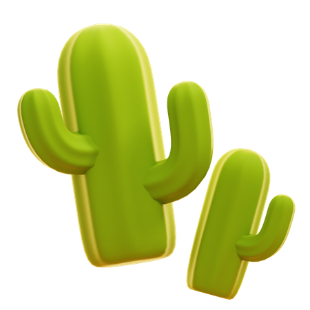 Cacto  3D Icon