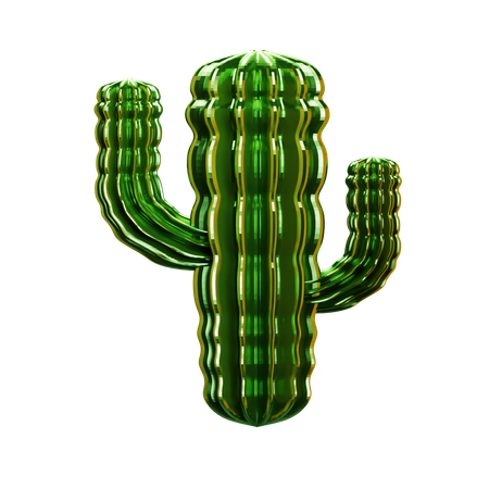 Cacto  3D Icon