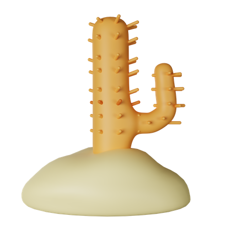 Cacto  3D Icon