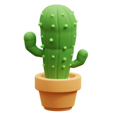 Cactus  3D Icon
