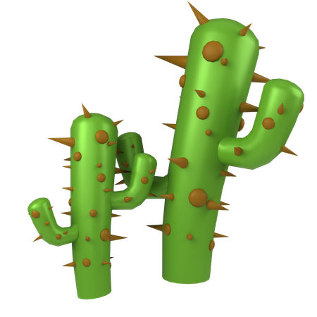 Cactus  3D Icon