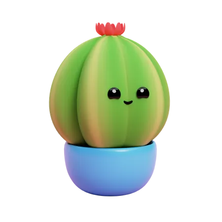 Cactus  3D Illustration