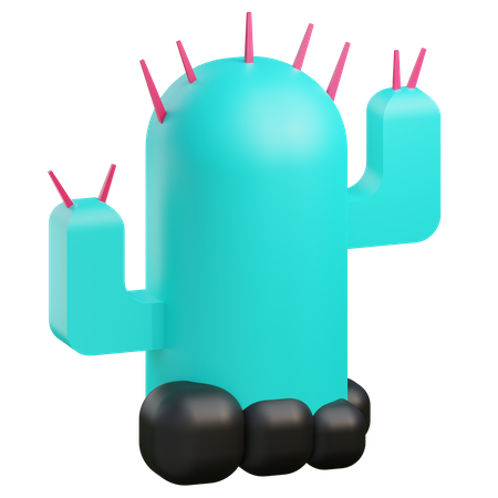 Cactus  3D Icon