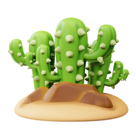 Cactus  3D Icon