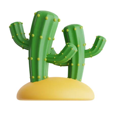 Cactus  3D Icon