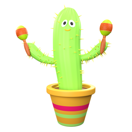 Cactus  3D Icon