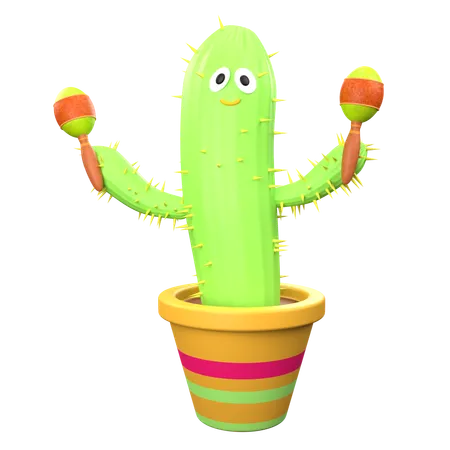 Cactus  3D Icon