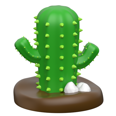 Cactus  3D Icon