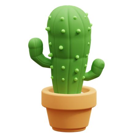 Cactus  3D Icon