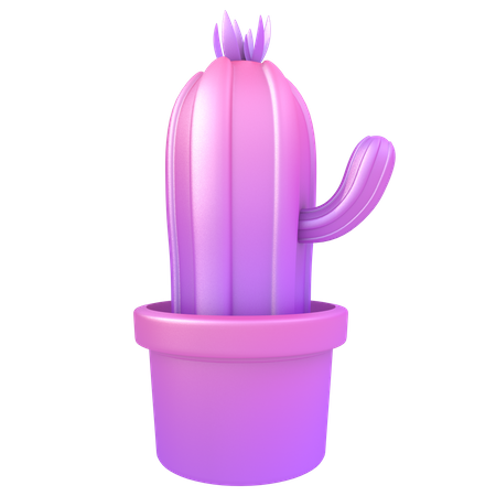 Cactus  3D Illustration