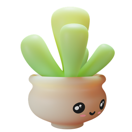 Cactus 3D Illustration