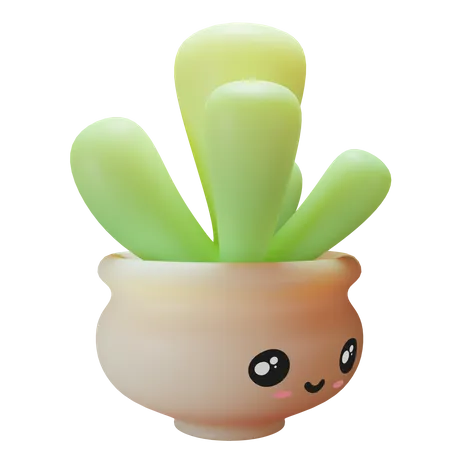 Cactus  3D Illustration