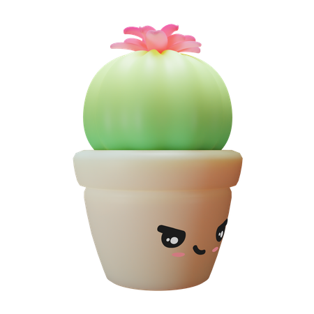Cactus 3D Illustration