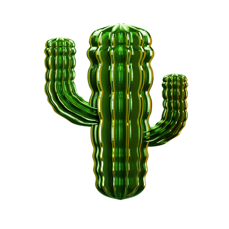 Cactus 3D Icon