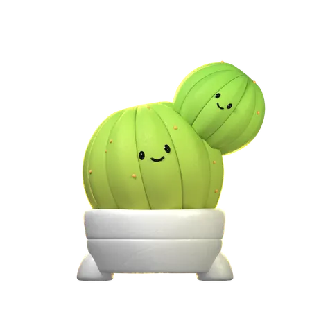 Cactus Plant  3D Icon
