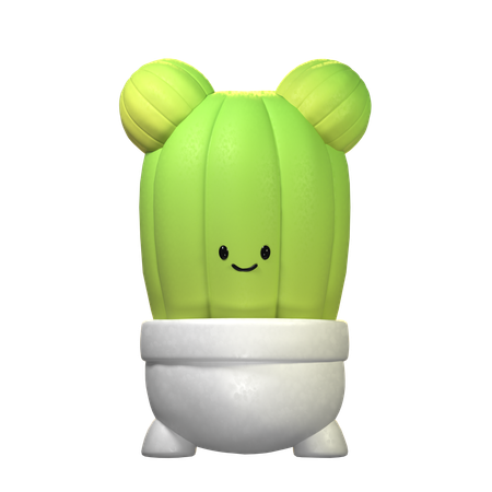 Cactus Plant  3D Icon