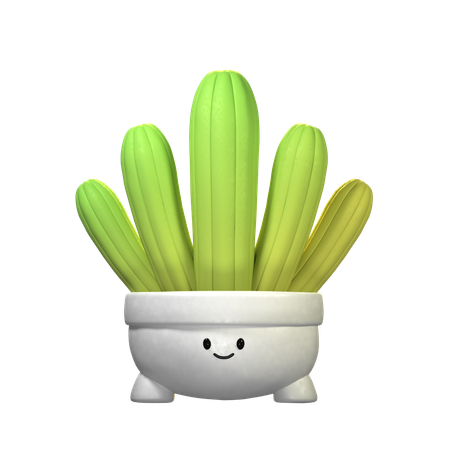 Cactus Plant  3D Icon