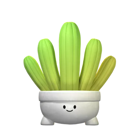 Cactus Plant  3D Icon
