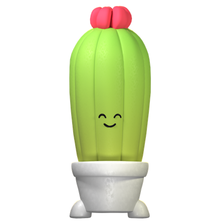 Cactus Plant  3D Icon