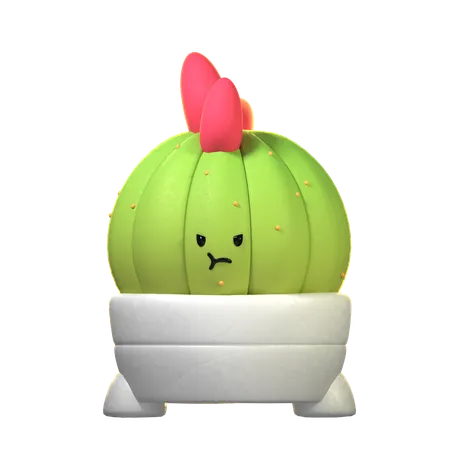 Cactus Plant  3D Icon