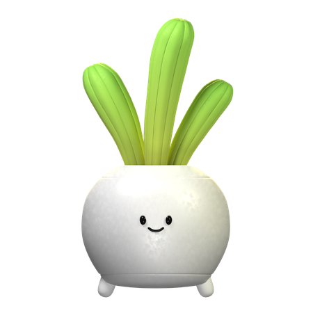 Cactus Plant  3D Icon