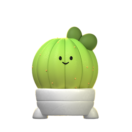 Cactus Plant  3D Icon