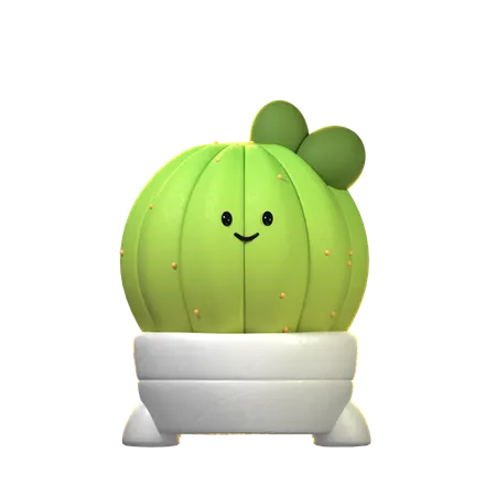 Cactus Plant  3D Icon