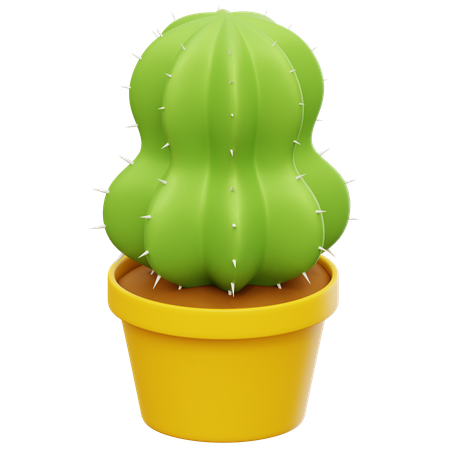 Cactus Plant  3D Icon