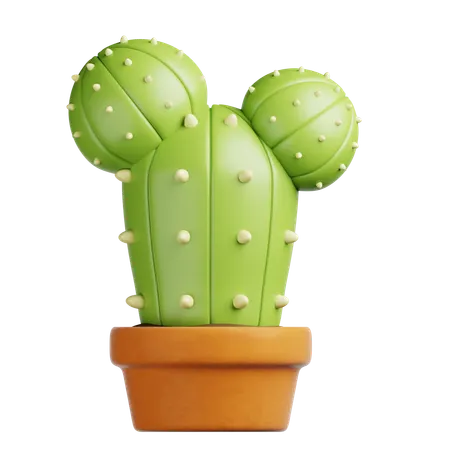 Cactus Pot  3D Icon