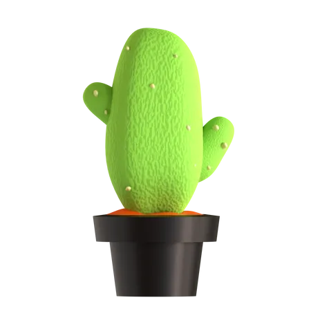Cactus 3 D Icon Good For Cinco De Mayo Design 3D Icon