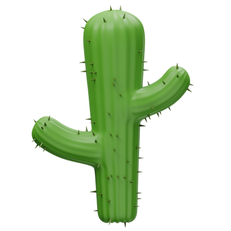 Cactus Tree  3D Icon