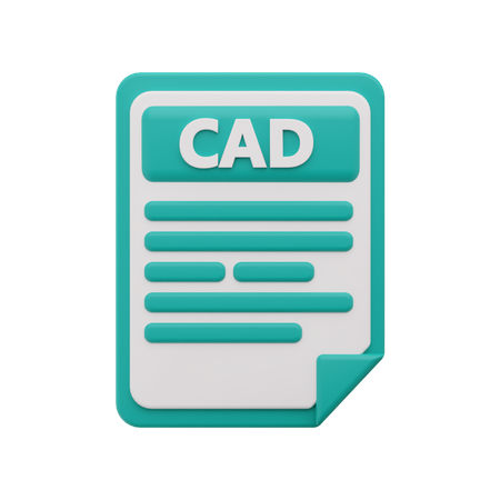 CAD-Datei  3D Icon