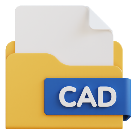 Cad File  3D Icon