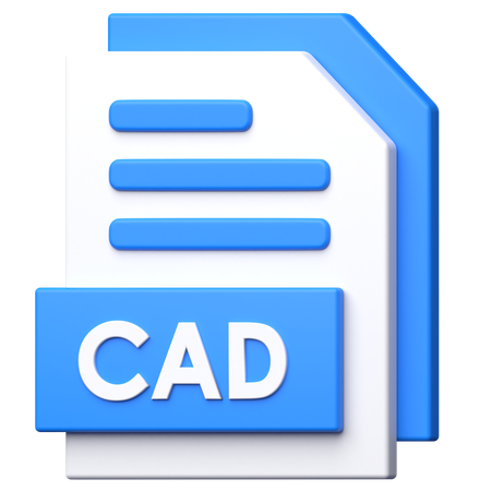 Cad File  3D Icon