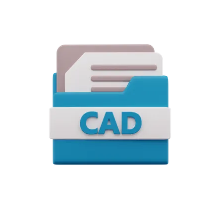 Cad File  3D Icon