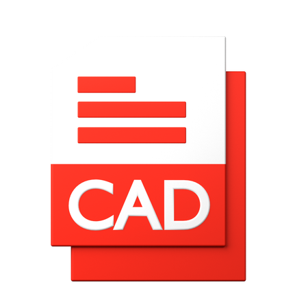 CAD File  3D Icon