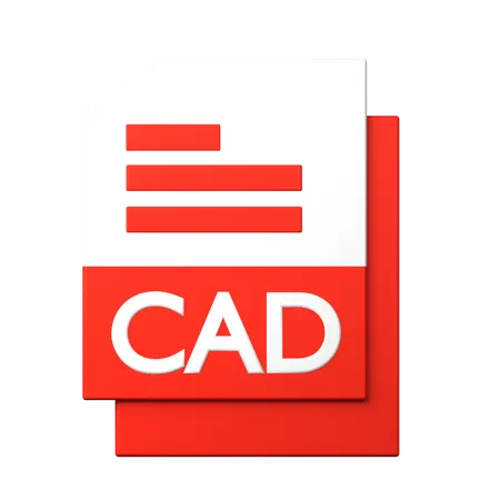 CAD File  3D Icon