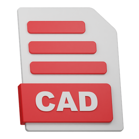 CAD File  3D Icon