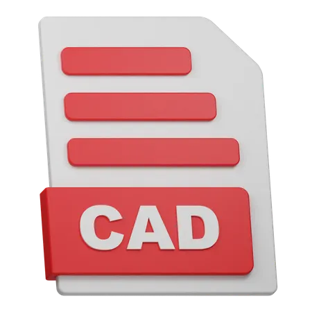 CAD File  3D Icon