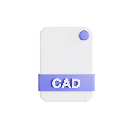 Cad File  3D Icon