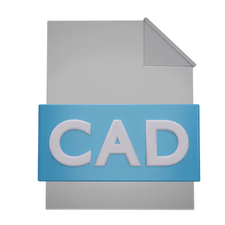 Cad File  3D Icon