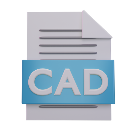 Cad File  3D Icon