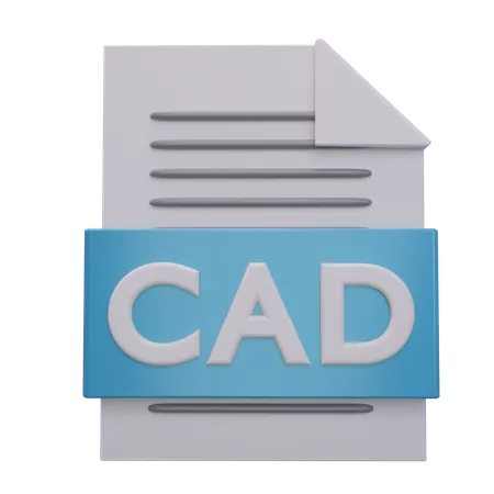 Cad File  3D Icon