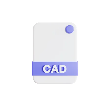Cad File 3D Icon