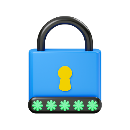 Cadeado  3D Icon