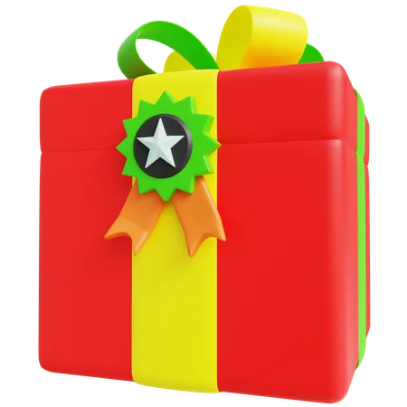 Cadeau  3D Icon